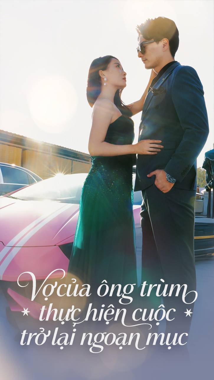 Vợ của ông trùm thực hiện cuộc trở lại ngoạn mục