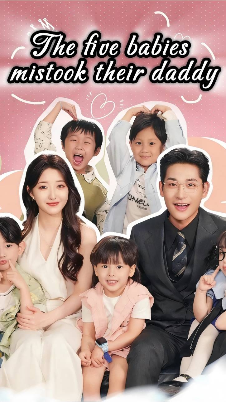 The five babies mistook their daddy