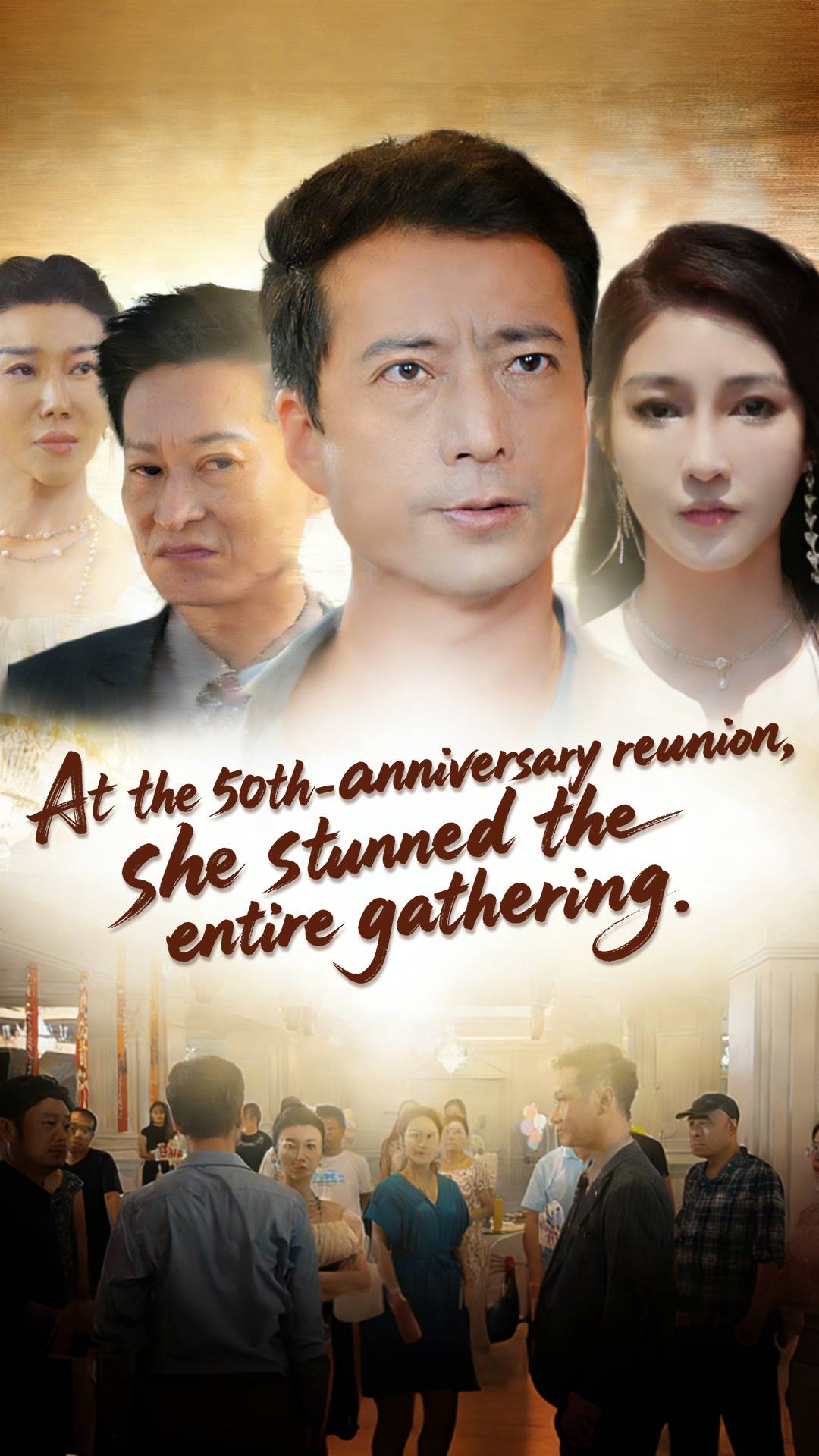 At the 50th-anniversary reunion, she stunned the entire gathering. cover art