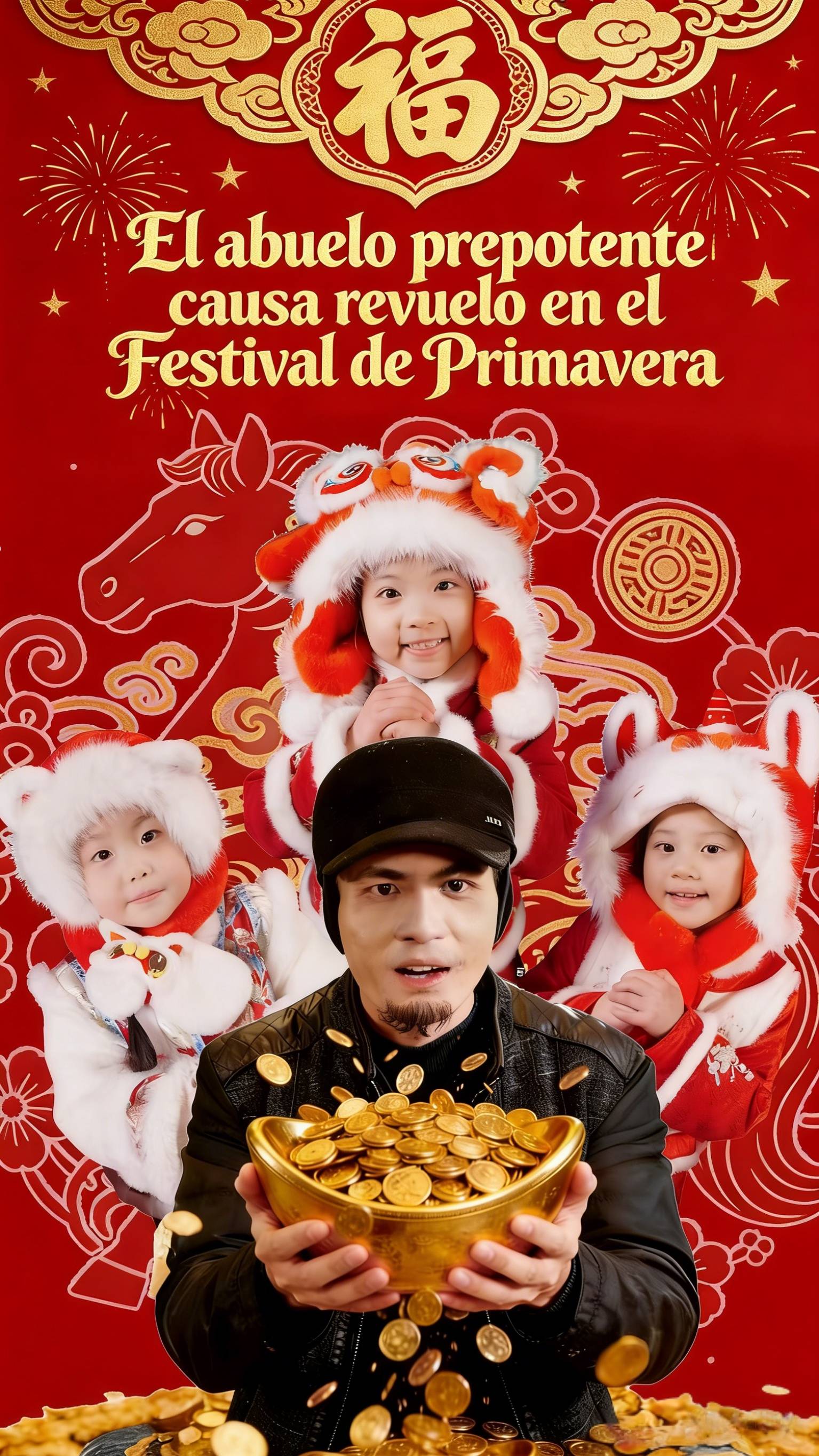 El abuelo prepotente causa revuelo en el Festival de Primavera