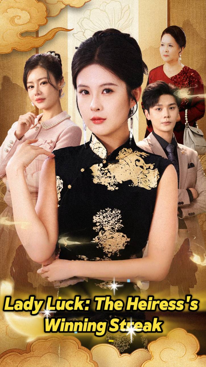 The Young Lady Is Blessed by the Lucky Koi