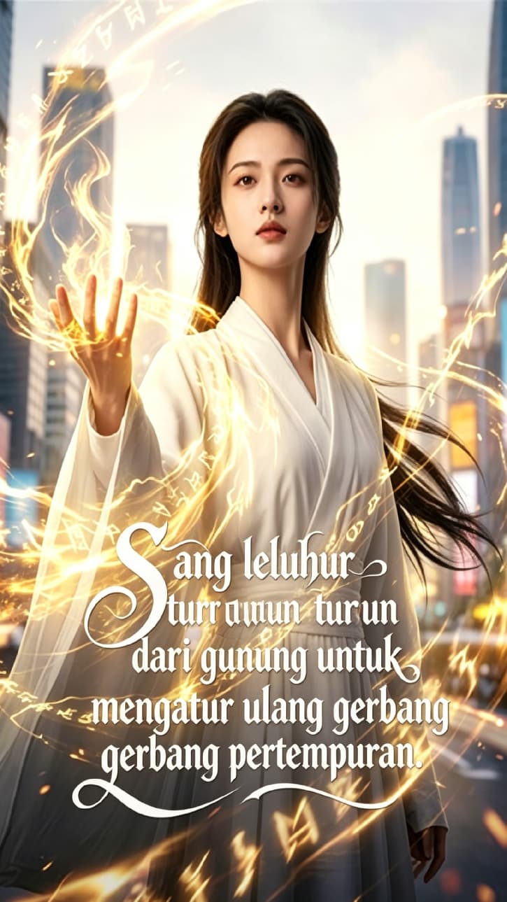 Sang leluhur turun dari gunung untuk mengatur ulang gerbang pertempuran.