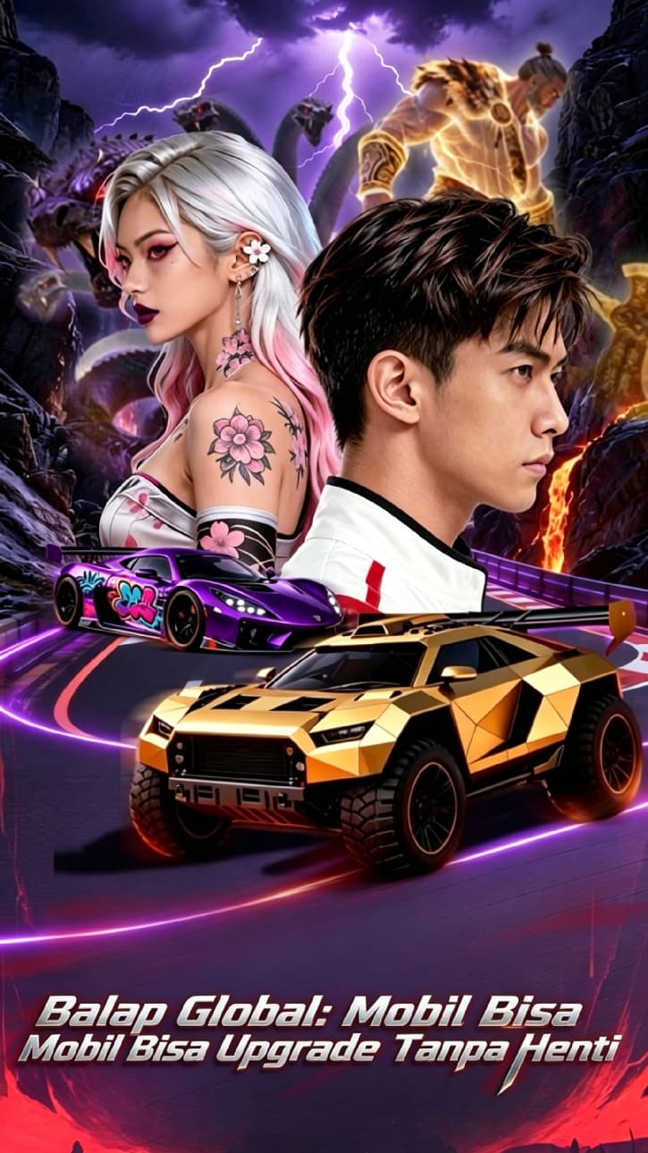 Balap Global: Mobil Bisa Upgrade Tanpa Henti