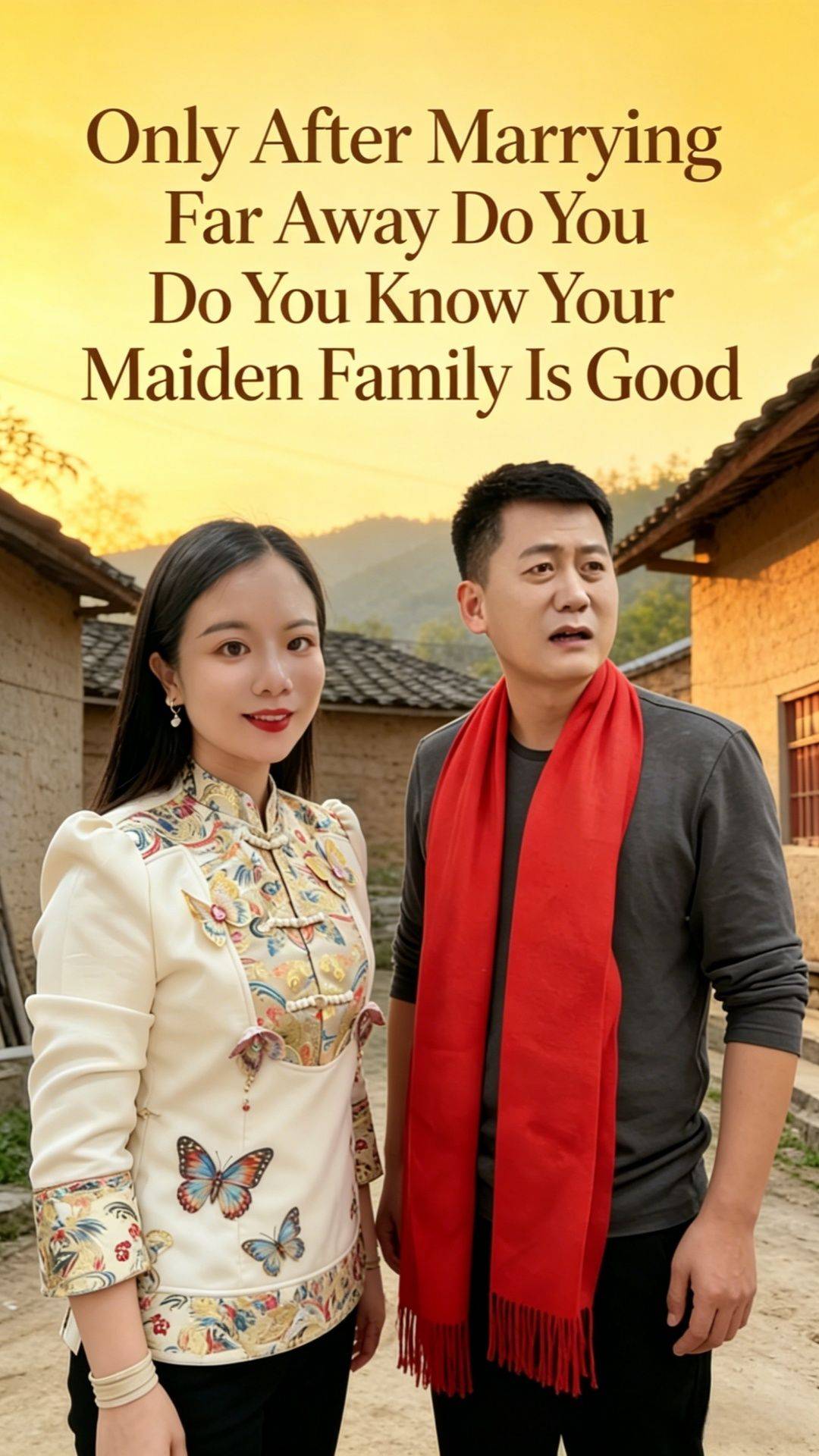 Only After Marrying Far Away Do You Know Your Maiden Family Is Good