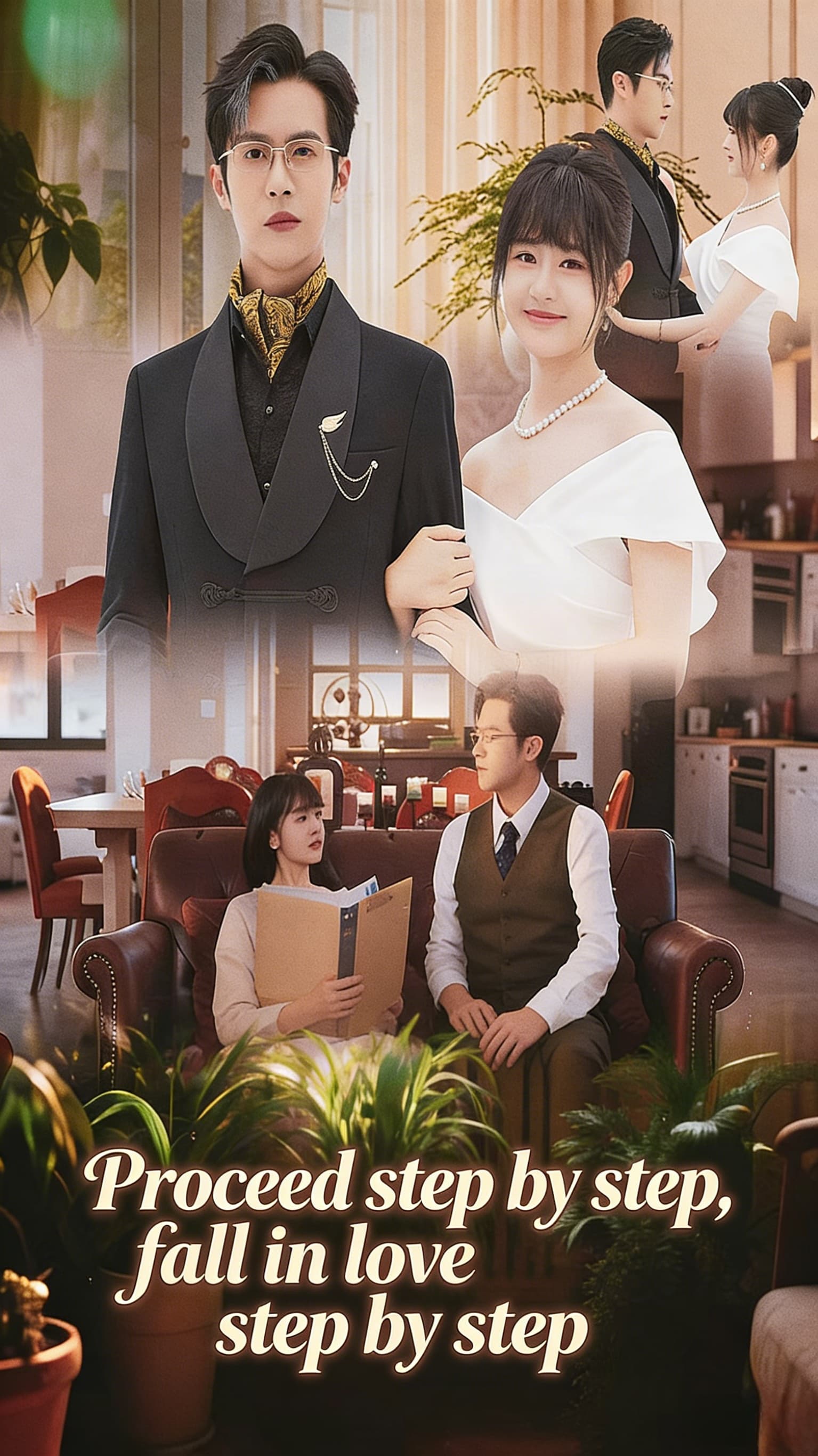 Proceed step by step, fall in love step by step