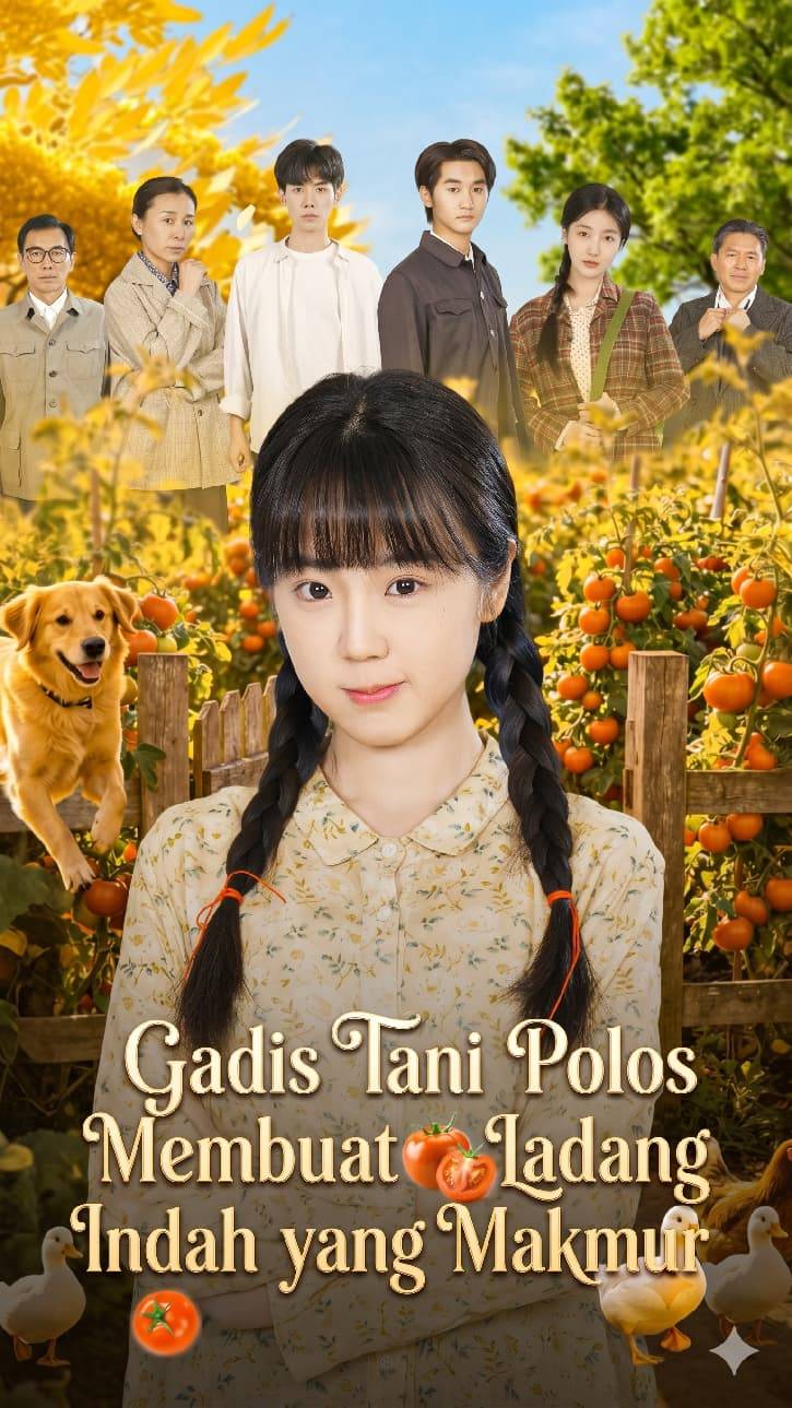 Gadis Tani Polos Membuat Ladang Indah yang Makmur