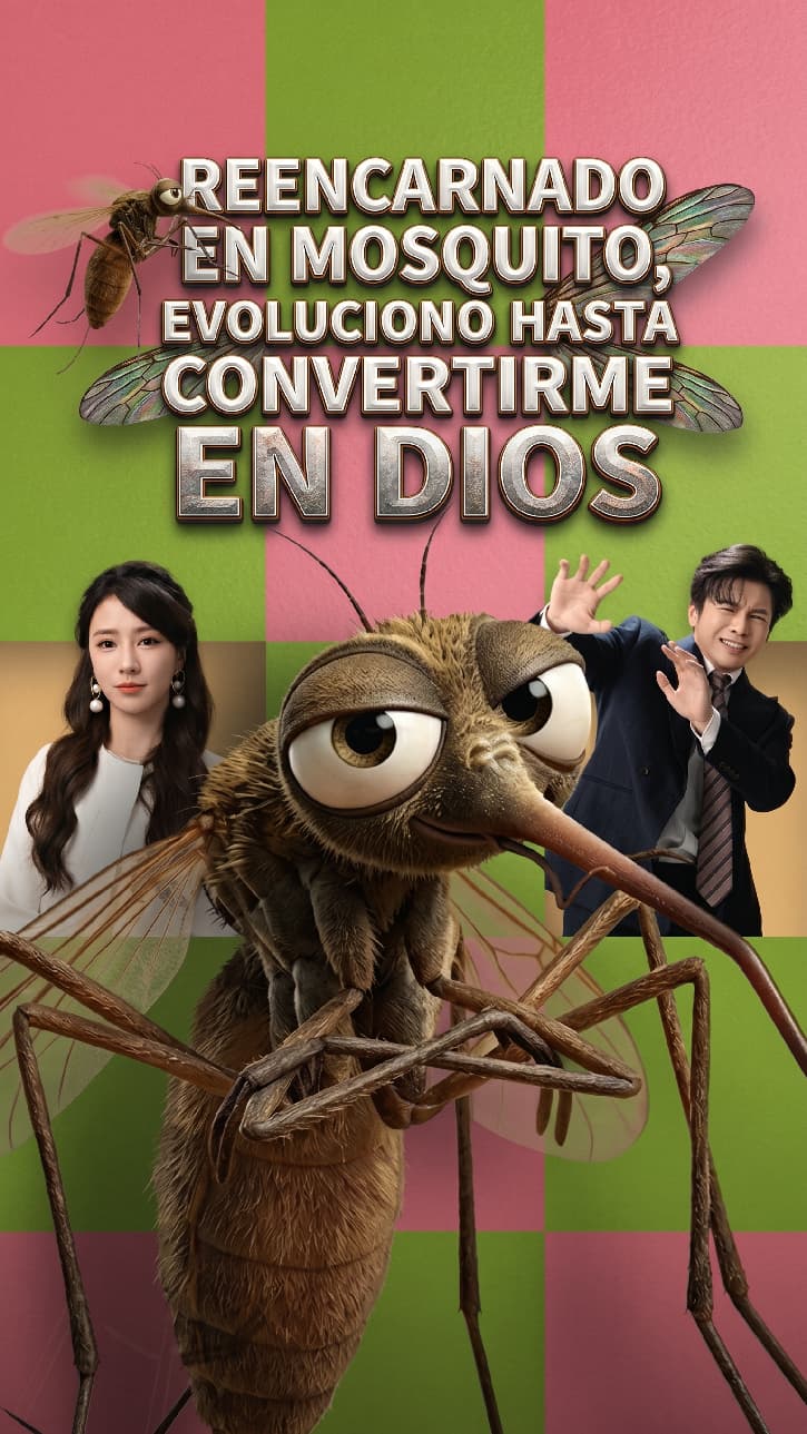 Reencarnado en mosquito, evoluciono hasta convertirme en dios