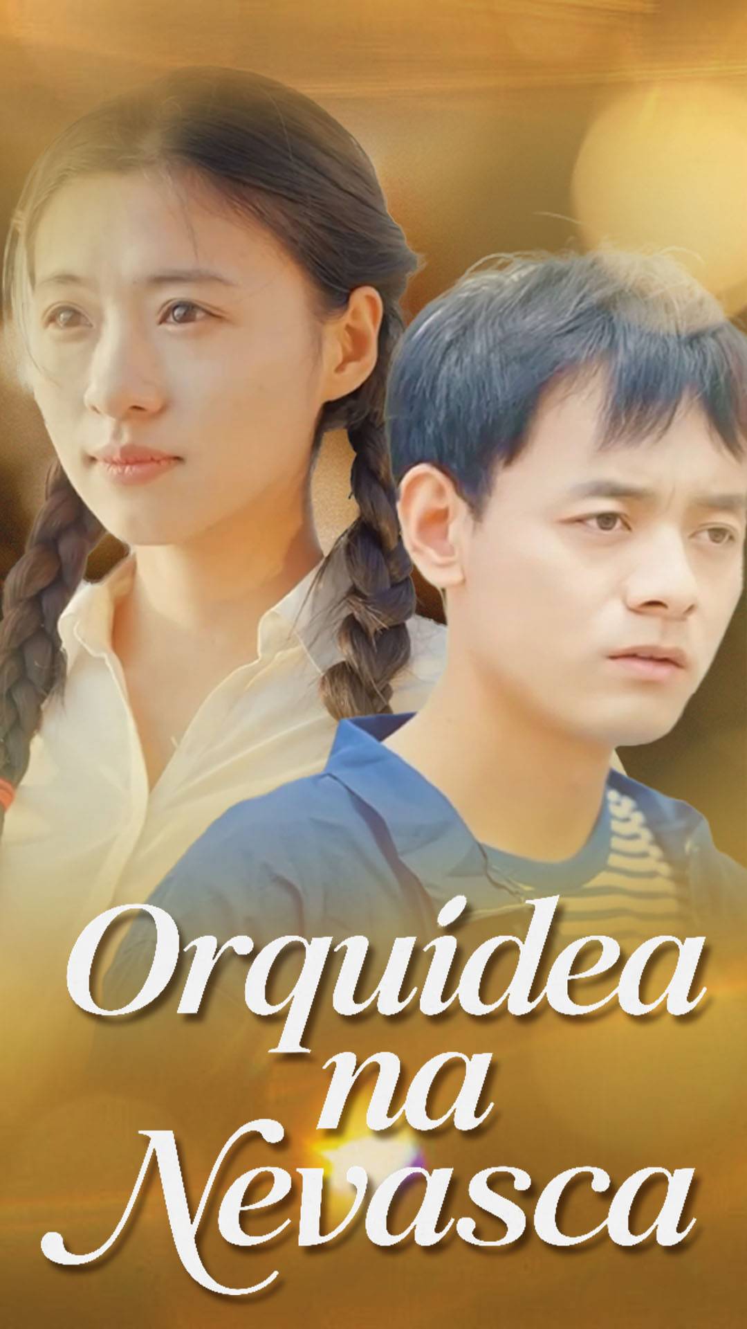 Orquídea na Nevasca