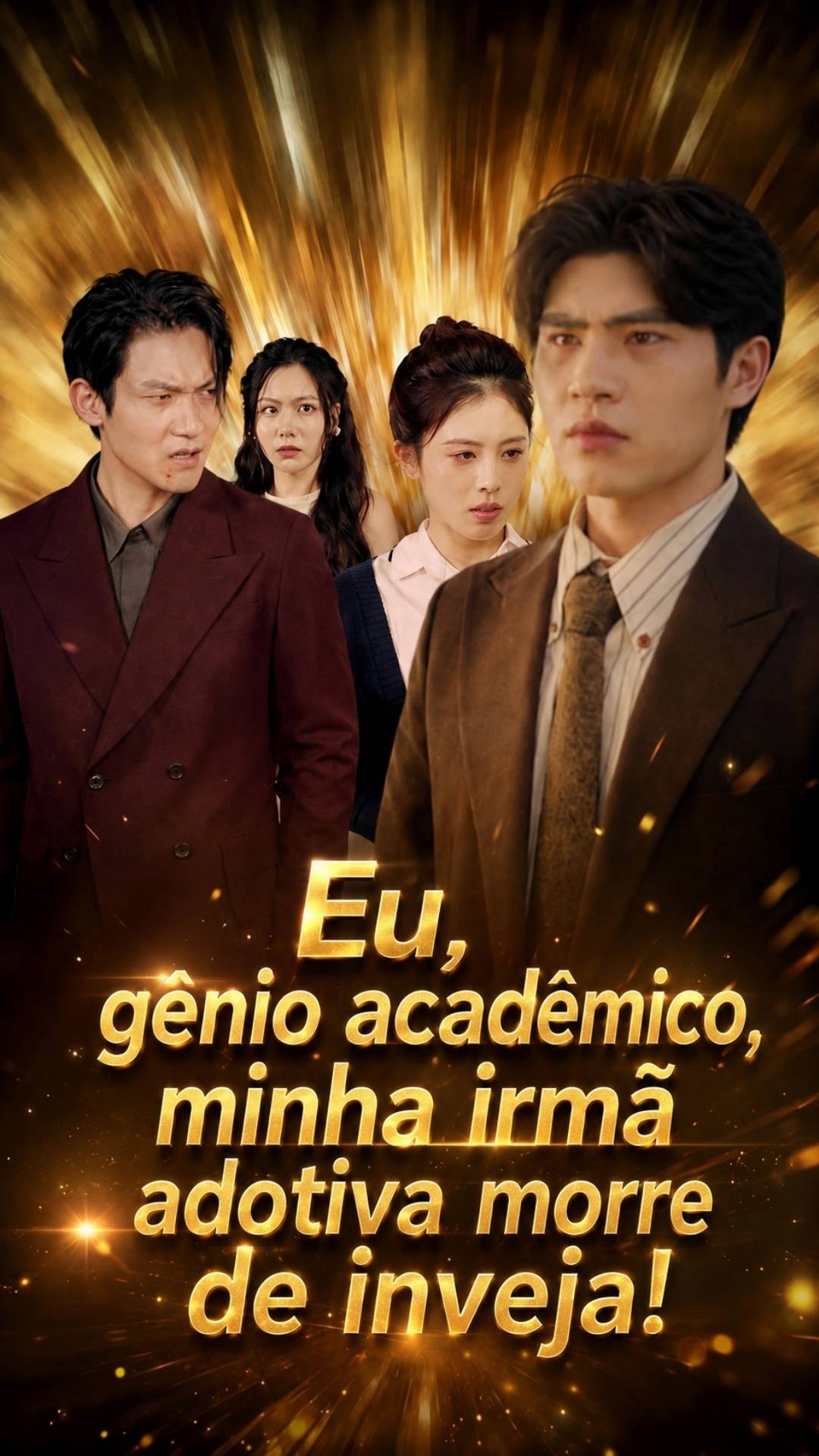 Eu, gênio acadêmico, minha irmã adotiva morre de inveja!