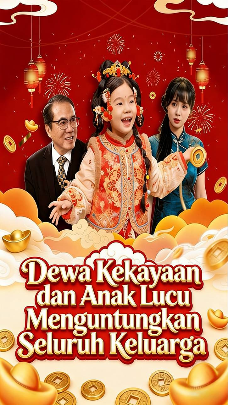 Dewa Kekayaan dan Anak Lucu Menguntungkan Seluruh Keluarga