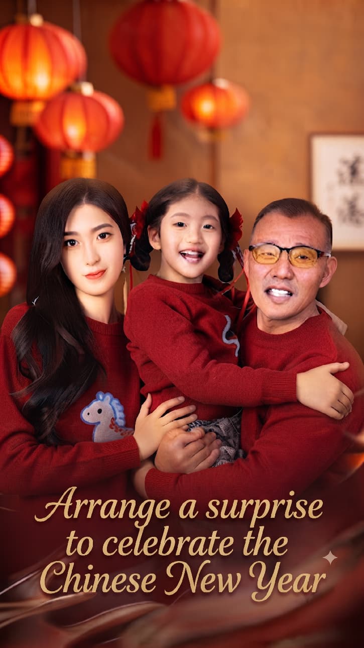 Arrange a surprise to celebrate the Chinese New Year