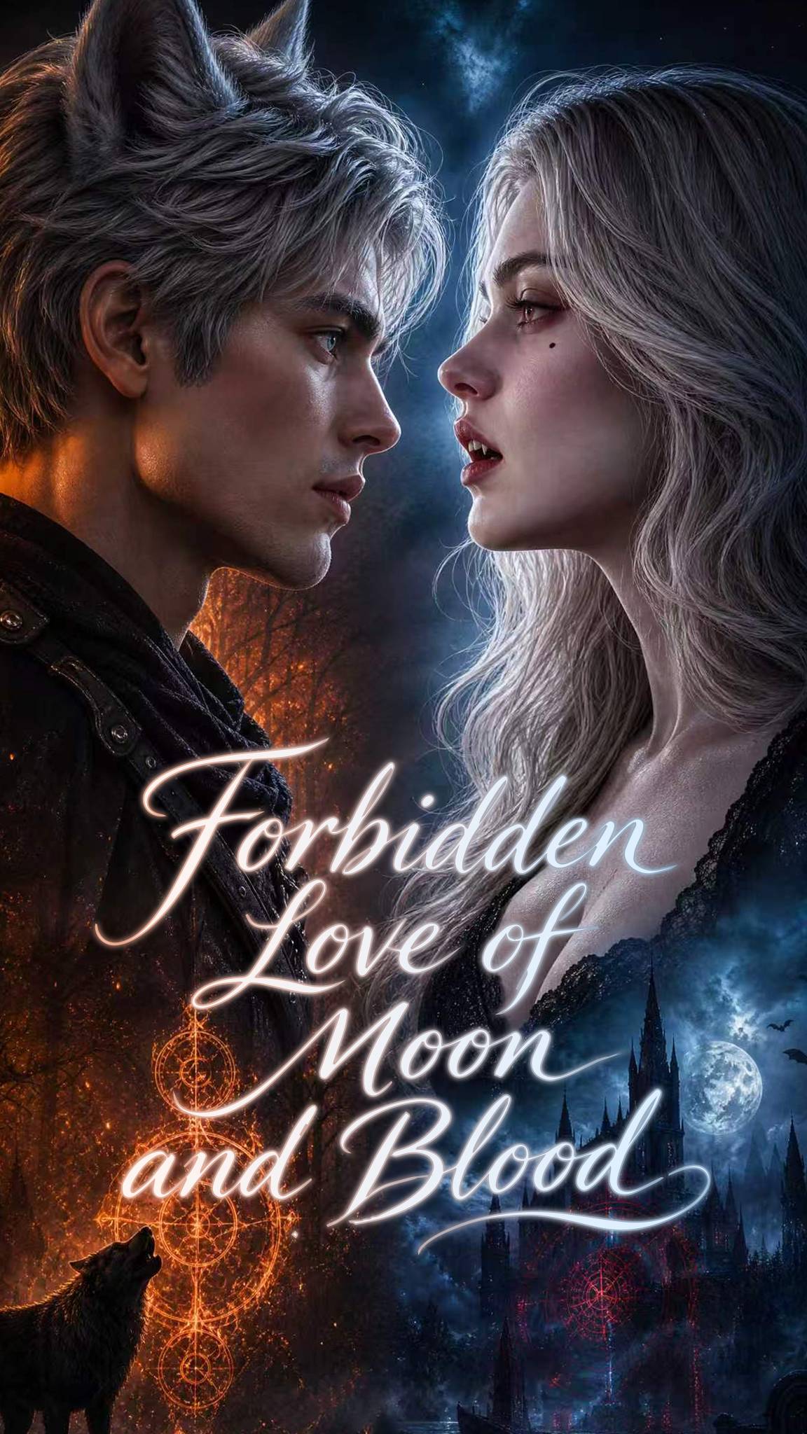 Forbidden Love of Moon and Blood