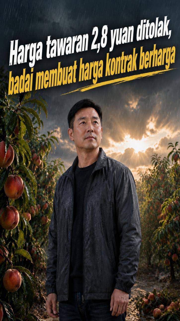 Poster Harga tawaran 2,8 yuan ditolak, badai membuat harga kontrak berharga