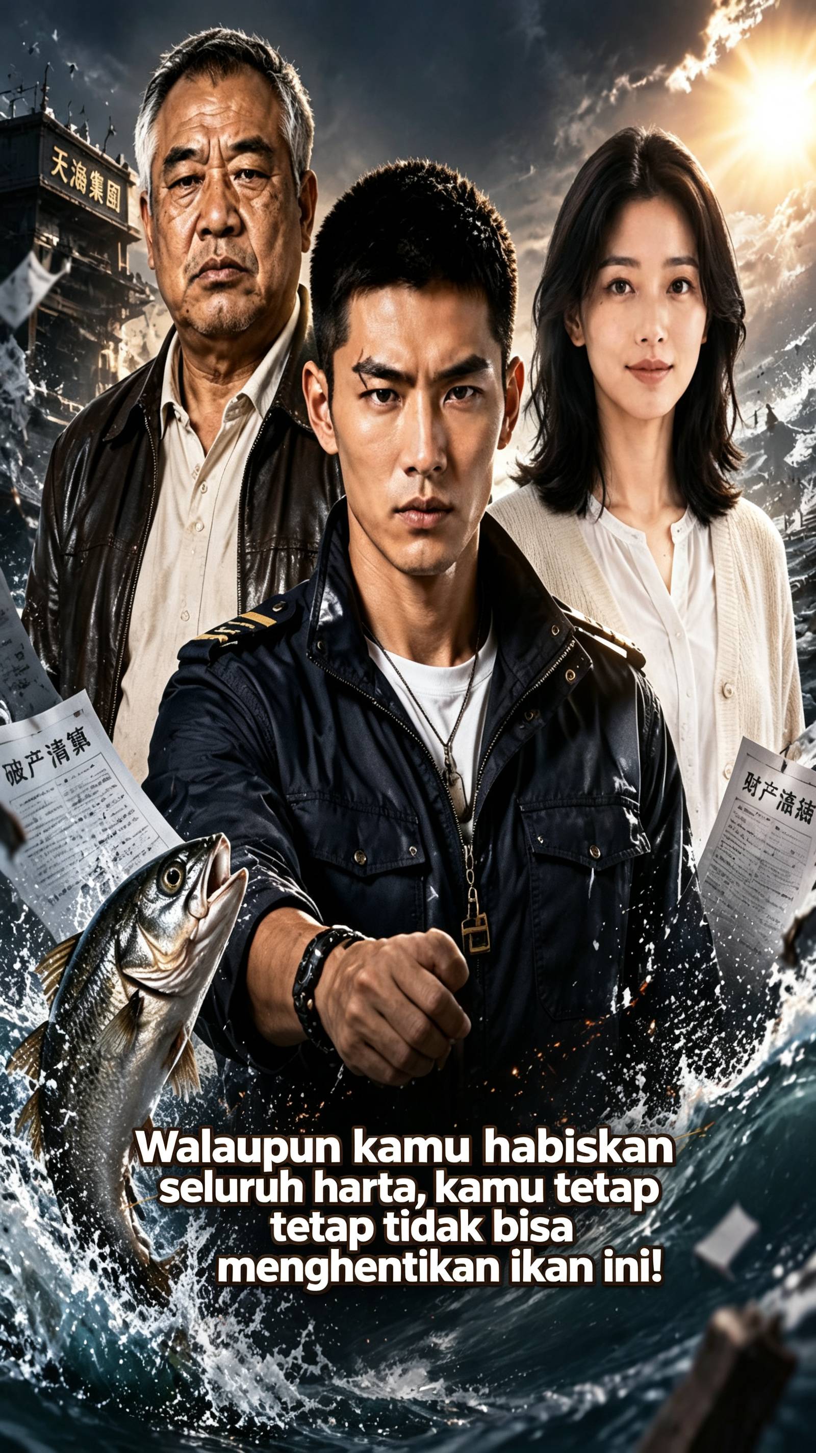 Poster Walaupun kamu habiskan seluruh harta, kamu tetap tidak bisa menghentikan ikan ini!