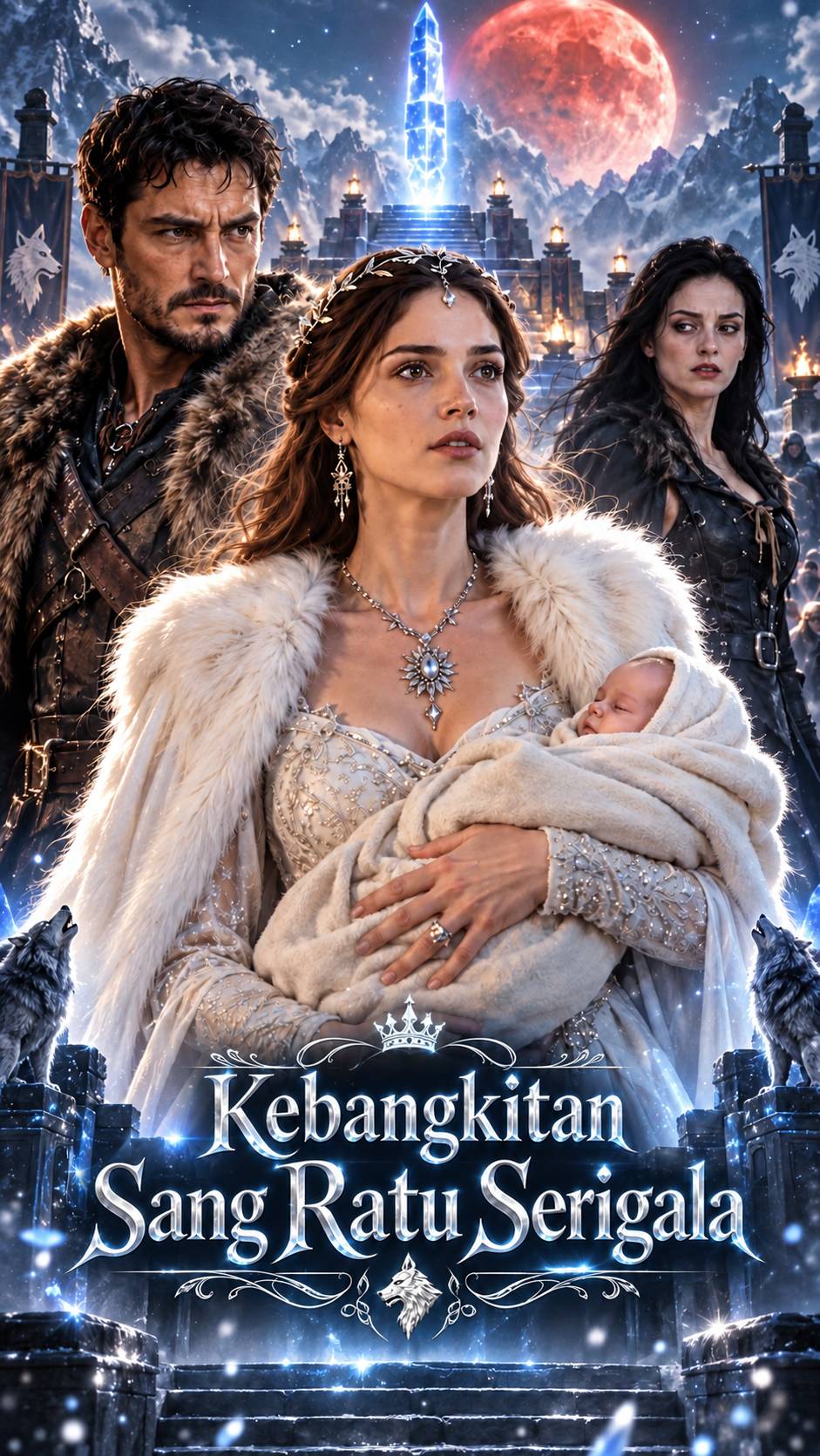 Poster Kebangkitan Sang Ratu Serigala