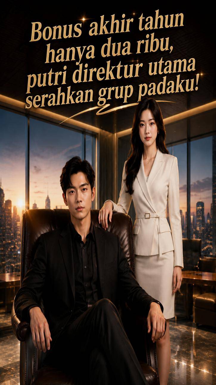 Poster Bonus akhir tahun hanya dua ribu, putri direktur utama serahkan grup padaku!
