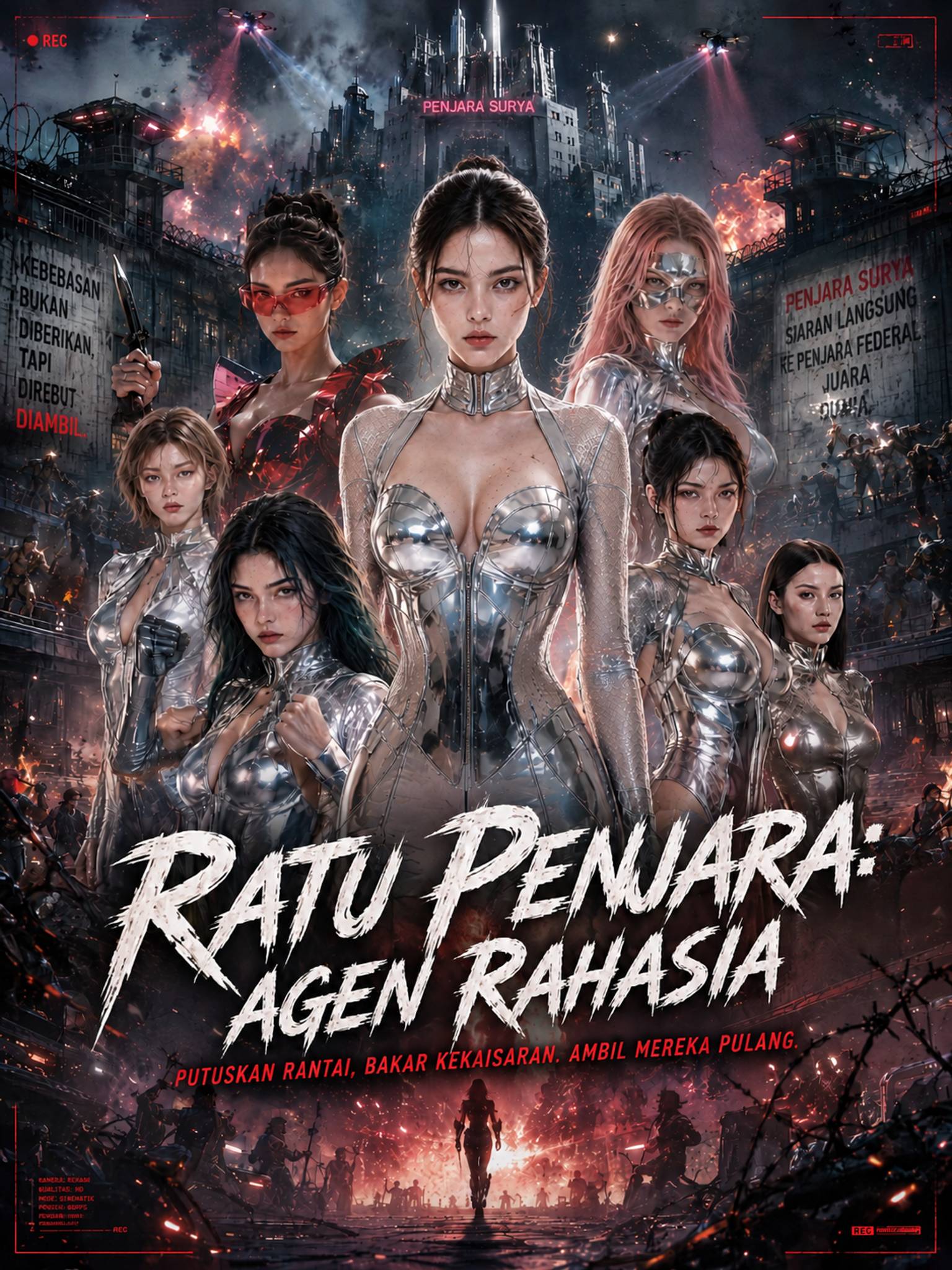 Poster Ratu Penjara: Agen Rahasia