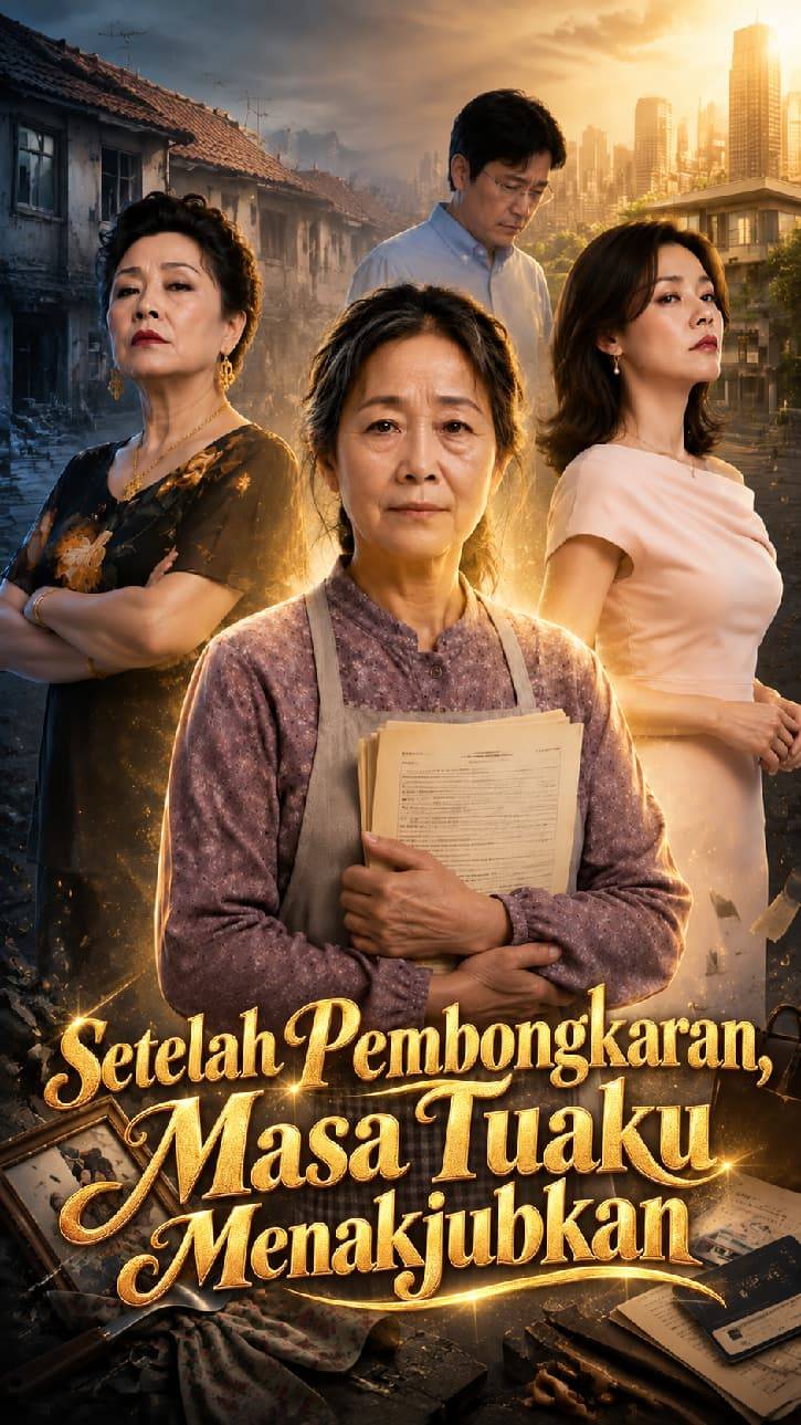 Poster Setelah Pembongkaran, Masa Tuaku Menakjubkan