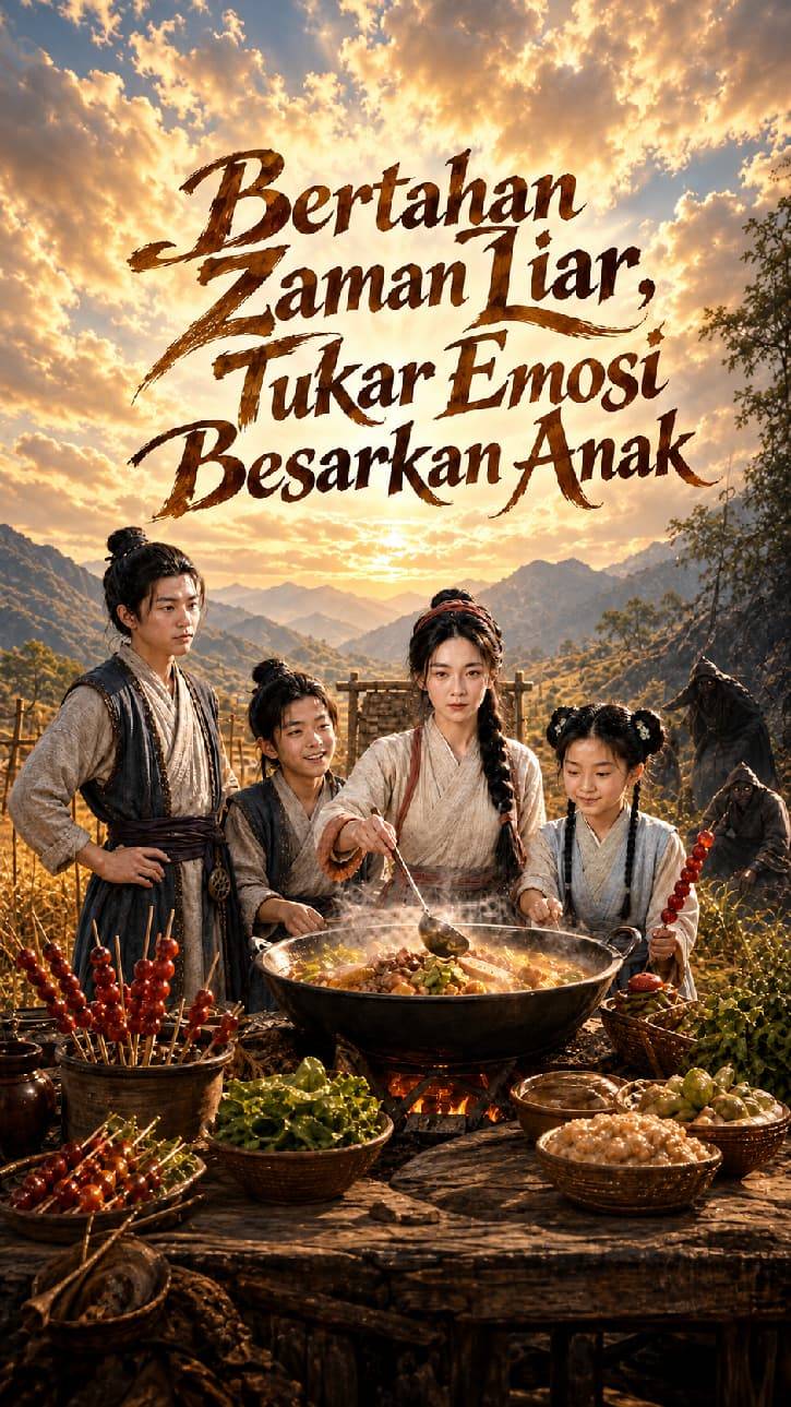 Poster Bertahan Zaman Liar, Tukar Emosi Besarkan Anak