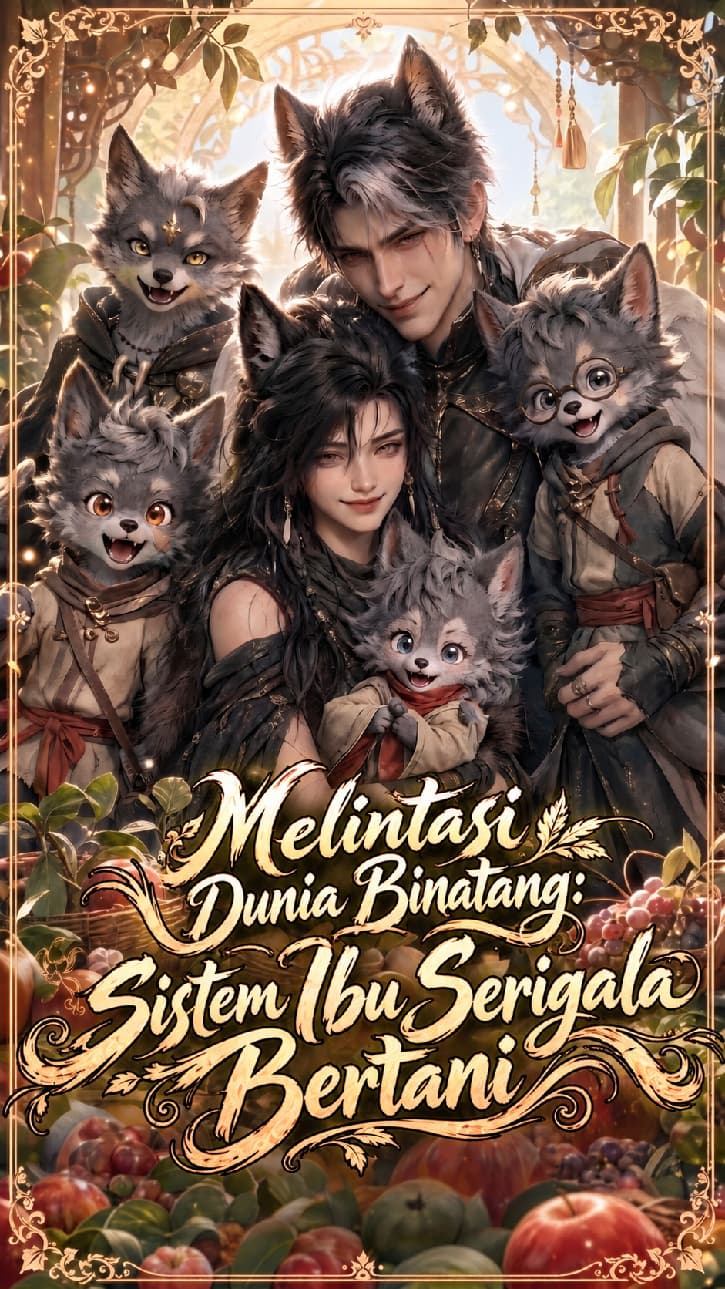Poster Melintasi Dunia Binatang: Sistem Ibu Serigala Bertani