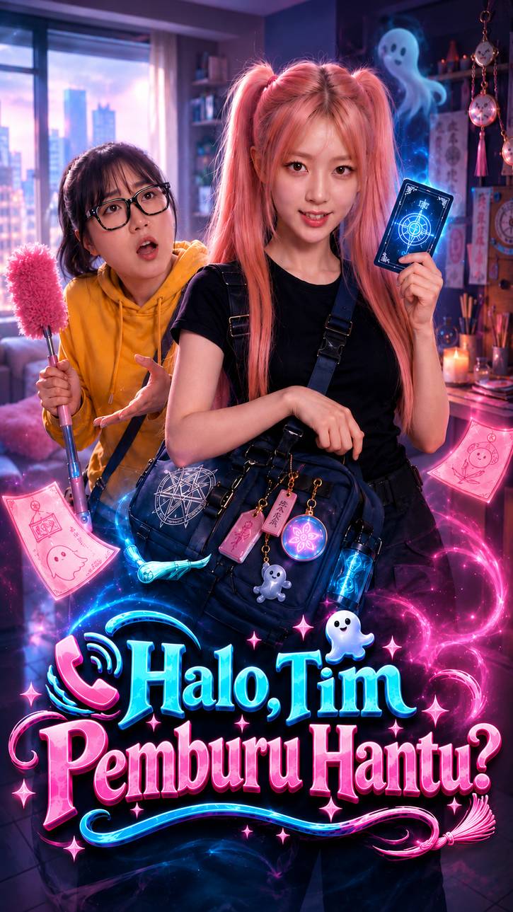 Poster Halo, Tim Pemburu Hantu?