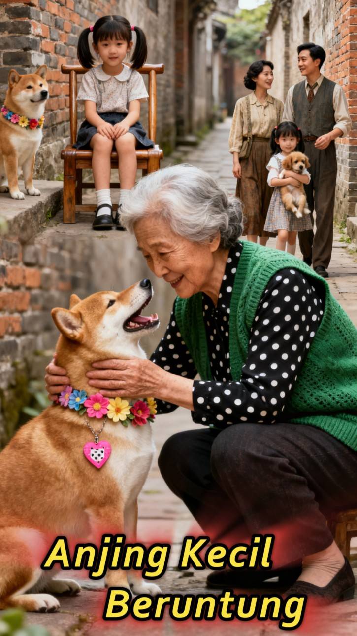 Anjing Kecil Beruntung